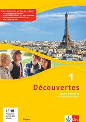 D&eacute;couvertes 1. Ausgabe Bayern, Cahier d'activit&eacute;s mit MP3-CD und Video-DVD.Bd.1
