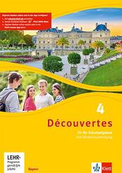D&eacute;couvertes 4. Ausgabe Bayern: Fit f&uuml;r Schulaufgaben. Arbeitsheft mit L&ouml;sungen und CD-ROM 4. Lernjahr.Bd.4