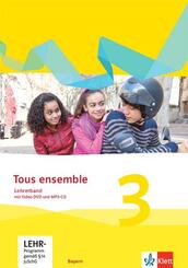Tous ensemble 3. Ausgabe Bayern, m. 1 DVD
