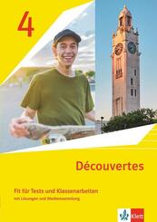 D&eacute;couvertes 4. Ausgabe 1. oder 2. Fremdsprache, m. 1 Beilage