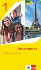 D&eacute;couvertes. Ausgabe ab 2020 - Vokabel- und Verbenlernheft 1. Lernjahr.Bd.1