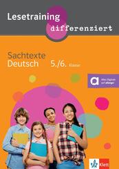 Lesetraining differenziert - Sachtexte Deutsch 5./6. Klasse