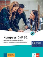Kompass DaF B2 - Hybride Ausgabe allango, m. 1 Beilage
