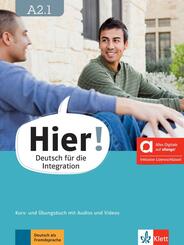 Hier! A2.1 - Hybride Ausgabe allango, m. 1 Beilage