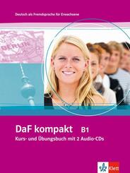 Kurs- und &Uuml;bungsbuch B1, m. 2 Audio-CDs