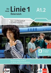Die neue Linie 1 &Ouml;sterreich A1.2 - Hybride Ausgabe allango, m. 1 Beilage