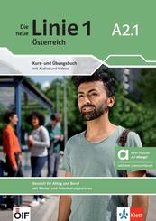 Die neue Linie 1 &Ouml;sterreich A2.1 - Hybride Ausgabe allango, m. 1 Beilage