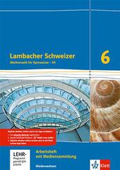 Lambacher Schweizer Mathematik 6 - G9. Ausgabe Niedersachsen, m. 1 Beilage