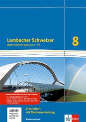 Lambacher Schweizer Mathematik 8 - G9. Ausgabe Niedersachsen, m. 1 Beilage