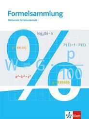 Formelsammlung. Mathematik f&uuml;r Sekundarstufe I