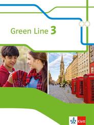 Green Line 3 - Sch&uuml;lerbuch (fester Einband) Klasse 7