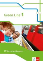 Green Line 1 - 99 Wortschatz&uuml;bungen mit L&ouml;sungen Klasse 5