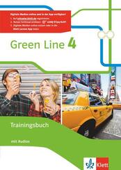 Green Line 4 - Trainingsbuch mit Audio-CD Klasse 8