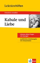 Klett Lektürehilfen Friedrich Schiller, Kabale und Liebe