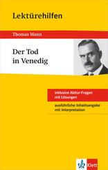 Klett Lekt&uuml;rehilfen Thomas Mann, Der Tod in Venedig