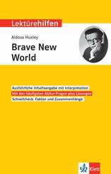 Klett Lekt&uuml;rehilfen Aldous Huxley 'Brave New World'