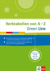 Green Line, Verbtabellen von A-Z