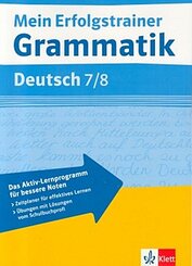 Erfolgstrainer Dt. Grammatik 7/8