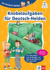 Klett Die Deutsch-Helden: Knobelaufgaben f&uuml;r Deutsch-Helden 2. Klasse