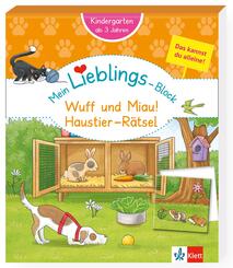 Klett Mein Lieblings-Block: Wuff und Miau! Haustier-Rätsel