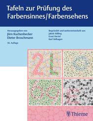 Tafeln zur Pr&uuml;fung des Farbensinnes / Farbensehens