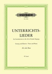 Album of 60 Lieder from Bach to Reger, 'Unterrichts-Lieder'