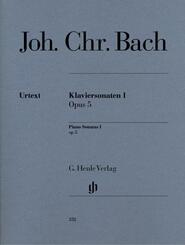 Johann Christian Bach - Klaviersonaten, Band I op. 5.Bd.1