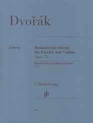 Anton&iacute;n Dvor&aacute;k - Romantische St&uuml;cke op. 75 f&uuml;r Klavier und Violine