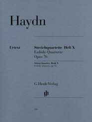 Joseph Haydn - Streichquartette Heft X op. 76 (Erd&ouml;dy-Quartette)