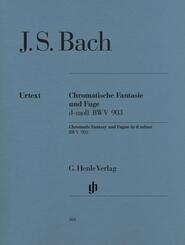 Bach, Johann Sebastian - Chromatische Fantasie und Fuge d-moll BWV 903 und 903a