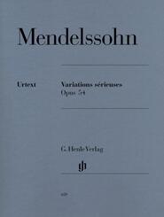Mendelssohn Bartholdy, Felix - Variations s&eacute;rieuses op. 54