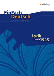 Lyrik nach 1945