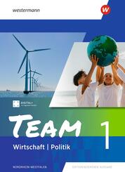 TEAM - Arbeitsb&uuml;cher Wirtschaft / Politik - Ausgabe 2026 f&uuml;r Realschulen und Gesamtschulen in Nordrhein-Westfalen