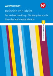 Schroedel Lekt&uuml;ren - Der zerbrochne Krug, Die Marquise von O., &Uuml;ber das Marionettentheater