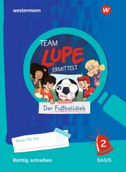 TEAM LUPE ERMITTELT - &Uuml;bungshefte