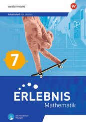 Erlebnis Mathematik 7. Arbeitsheft mit Medien und interaktiven &Uuml;bungen. F&uuml;r Berlin, Brandenburg, Hessen, Saarland, Sachsen-Anhalt