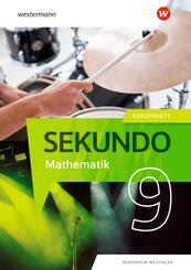 Sekundo 9. F&ouml;rderheft. Mathematik f&uuml;r differenzierende Schulformen. F&uuml;r Nordrhein-Westfalen