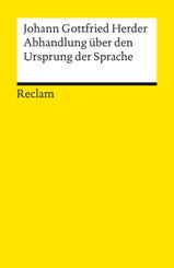 Abhandlung &uuml;ber den Ursprung der Sprache