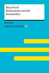 Biedermann und die Brandstifter von Max Frisch. Lekt&uuml;reschl&uuml;ssel mit Inhaltsangabe, Interpretation, Pr&uuml;fungsaufgaben mit L&ouml;sungen, Lernglossar. (Reclam Lekt&uuml;reschl&uuml;ssel XL)