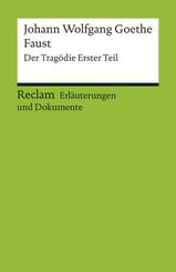 Johann Wolfgang Goethe 'Faust', Der Trag&ouml;die Erster Teil