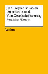 Du contrat social / Vom Gesellschaftsvertrag. Franz&ouml;sisch/Deutsch