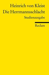 Die Herrmannsschlacht. Studienausgabe