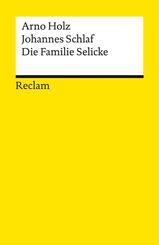 Die Familie Selicke. Drama in drei Aufz&uuml;gen