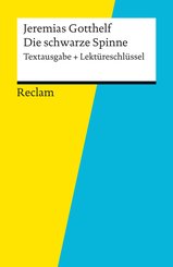 Textausgabe + Lektüreschlüssel. Jeremias Gotthelf: Die schwarze Spinne (eBook, ePUB)