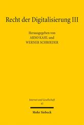 Recht der Digitalisierung III