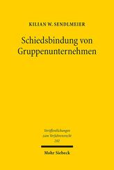Schiedsbindung von Gruppenunternehmen