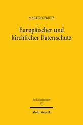 Europ&auml;ischer und kirchlicher Datenschutz