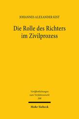 Die Rolle des Richters im Zivilprozess