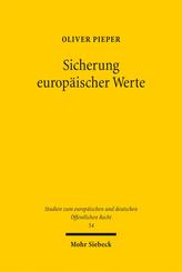Sicherung europ&auml;ischer Werte