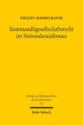 Kommanditgesellschaftsrecht im Nationalsozialismus